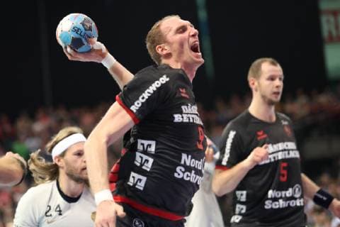 Holger Glandorf (SG Flensburg-Handewitt, 09) Flensburg Schleswig-Holstein Deutschland Flens-Arena Copyright: xAgentur54Gradx xSpeedphotosx