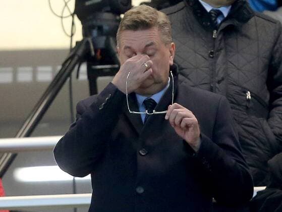 Praesident Reinhard Grindel ( Deutschland ), Freundschaftsspiel, Laenderspiel, Deutschland vs. Russland, DFB regulations prohibit any use of photographs as image sequences and or quasi-video, Freundschaftsspiel, Laenderspiel, Deutschland vs. Russland, 2018 19, Fussball, 15.11.2018 Leipzig Copyright: xLanger Eibner-Pressefotox EP_HLR