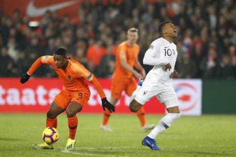 ROTTERDAM, Stadium de Kuip, 16-11-20-18, football, season 2018 2019, France player Kylan Mbappe before the Nations League game Netherlands - France Netherlands - France  x2625266x
