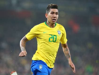 November 16, 2018 - London, England, United Kingdom - London, England - November 16, 2018.Firmino Roberto of Brazil .during Chevrolet Brazil Global Tour International Friendly Länderspiel between Brazil and Uruguay at Emirates stadium , Arsenal Football Club, England on 16 Nov 2018. Brazil v Uruguay - International Friendly  - ZUMAn230 20181116_zaa_n230_726 Copyright: xActionxFotoxSportx