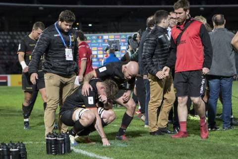 Deutschland - Kanada, WM-Qualifikationsspiel Qualifikationsspiel zum Rugby World Cup 2019 in Japan zwischen Deutschland und Kanada am 17.11.2018 in Marseille., Marseille Bouches-du-Rhone Frankreich Stade Delort