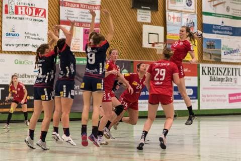 Alicia Soffel (1.FSV Mainz 05 13), SG H2Ku Herrenberg Kuties vs. 1.FSV Mainz 05, Handball, 2.Bundesliga, Frauen, HBF, Saison 18 19, 18.11.2018, SG H2Ku Herrenberg Kuties vs. 1.FSV Mainz 05, Handball, 2.Bundesliga, Frauen, HBF, Saison 18 19, 18.11.2018 Herrenberg Copyright: xEIBNER Wolfgang_Frankx EP_WFK