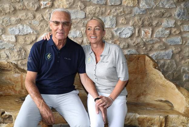 Costa Navarino EAGLES PRÄSIDENTEN GOLF CUP 2018 Heidi und Franz Beckenbauer Costa Navarino Griechenland Westin Resort Costa Navarino