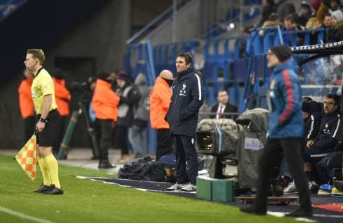 Sylvain Ripoll ( selectionneur France ) FOOTBALL : France vs Espagne - Match Amical - Caen - 19 11 2018 FedericoPestellini PANORAMIC 