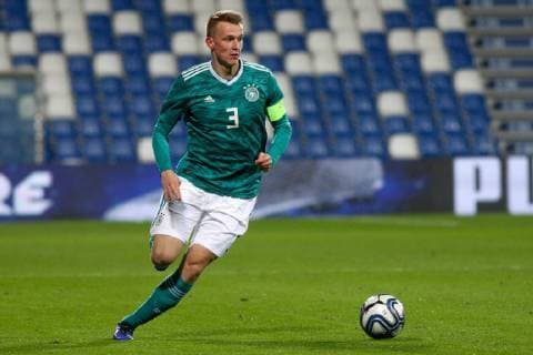 November 19, 2018 - Reggio Emilia, Reggio Emilia, Italy - Klostermann Lukas during the friendly match between Italy U21 U 21 and Germany U21 at Mapei Stadium on November 19, 2018 in Reggio Emilia, Italy. Italy U21 v Germany U21 - International Friendly Länderspiel  - ZUMAn230 20181119_zaa_n230_190 Copyright: xEmmanuelexCiancaglinix