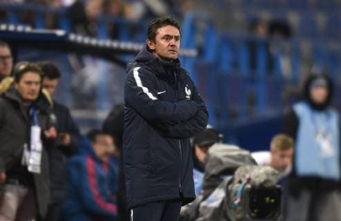 Sylvain Ripoll ( selectionneur France ) FOOTBALL : France vs Espagne - Match Amical - Caen - 19 11 2018 FedericoPestellini PANORAMIC 