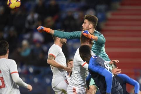 Luis De La Fuente ( selectionneur Espagne ) FOOTBALL : France vs Espagne - Match Amical - Caen - 19 11 2018 FedericoPestellini PANORAMIC 