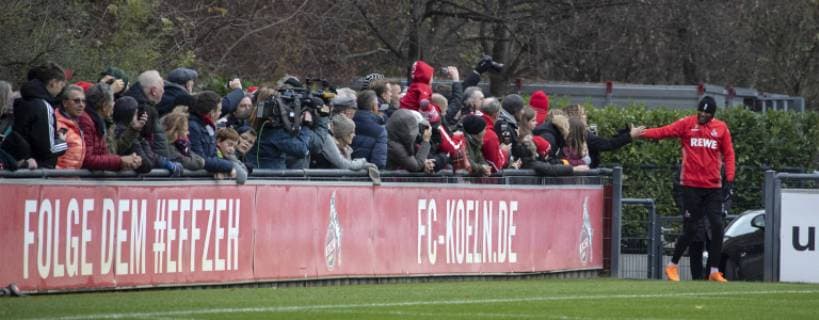 Sport Themen der Woche KW47 Sport Bilder des Tages Sport Bilder des Tages Training 1. FC Köln 2. Fussball Bundesliga Saison 2018 2019 Geißbockheim Koeln Deutschland Datum: 20.11.2018 Anthony Modeste (1. FC Köln) *** Training 1 FC Köln 2 Soccer Bundesliga Season 2018 2019 Geißbockheim Cologne Germany Date 20 11 2018 Anthony Modeste 1 FC Köln