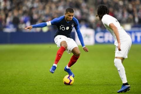 10 KYLIAN MBAPPE (FRA) FOOTBALL : France vs Uruguay - Match Amical - 20 11 2018 AnthonyBIBARD FEP Panoramic 