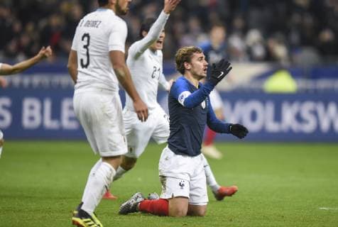 Antoine Griezmann (France) FOOTBALL : France vs Uruguay - Match Amical - Paris - 20 11 2018 FedericoPestellini PANORAMIC 