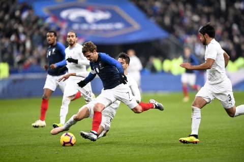 07 ANTOINE GRIEZMANN (FRA) FOOTBALL : France vs Uruguay - Match Amical - 20 11 2018 AnthonyBIBARD FEP Panoramic 