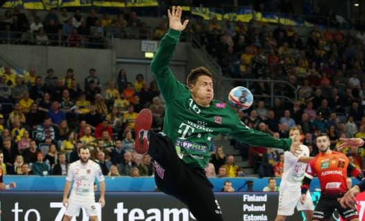 EHF Handball Champions League, Gruppenphase, 9. Spieltag: Rhein-Neckar Löwen - Telekom Veszprem HC am 21.11.2018 in der SAP-Arena in Mannheim (Baden-Württemberg), xmdx, Mikler Roland (16, goalkeeper, Telekom Veszprem), Rhein-Neckar Löwen - Telekom Veszprem HC