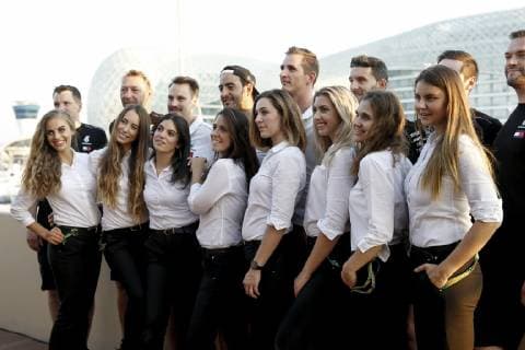 Motorsports: FIA Formula One World Championship WM Weltmeisterschaft 2018, Grand Prix of Abu Dhabi, World Championship;2018;Grand Prix;Abu Dhabi, (Team, Mercedes AMG Petronas), Abu Dhabi United Arab Emirates