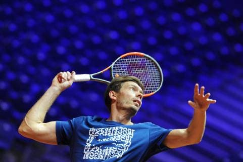Finale Coupe Davis 2018 - Nicolas Mahut - France TENNIS : Finale Coupe Davis - Lille - 22 11 2018 chryslenecaillaud panoramic 