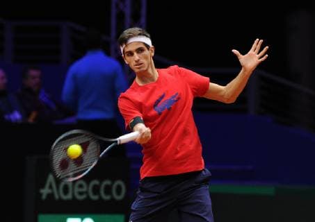 Finale Coupe Davis 2018 - Herbert - France TENNIS : Finale Coupe Davis - Lille - 22 11 2018 chryslenecaillaud panoramic 
