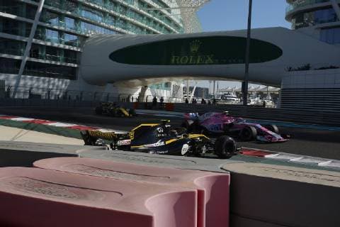 Carlos Sainz junior, Renault F1 Team, formula 1 GP, Abu Dhabi, Yas Marina Circuit, VAE, 23.11.2018 Photo:mspb Jean Petin Carlos Sainz junior, formula 1 GP, VAE, 2018