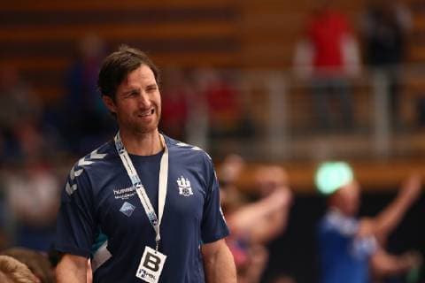Handball 2. Bundesliga 2018 2019 - Hamburg Handball vs. TV 05 07 Huettenberg Trainer Torsten Jansen (Hamburg) enttäuscht , unzufrieden . Sporthalle Hamburg Hamburg Foto: Frank Schoof
