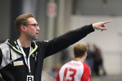 Niels Pfannenschmidt (Trainer VfL Eintracht Hagen), ASV Hamm-Westfalen vs VfL Eintracht Hagen, Handball, 2. Bundesliga, 24.11.2018, ASV Hamm-Westfalen vs VfL Eintracht Hagen, Handball, 2. Bundesliga, 24.11.2018 Hamm Copyright: xEibner Jan_Strohdiekx EP_JSK