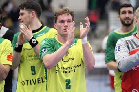 Enttaeuschung bei Tim Brand (VfL Eintracht Hagen 2), ASV Hamm-Westfalen vs VfL Eintracht Hagen, Handball, 2. Bundesliga, 24.11.2018, ASV Hamm-Westfalen vs VfL Eintracht Hagen, Handball, 2. Bundesliga, 24.11.2018 Hamm Copyright: xEibner Jan_Strohdiekx EP_JSK