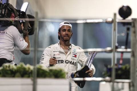 Motorsports: FIA Formula One World Championship WM Weltmeisterschaft 2018, Grand Prix of Abu Dhabi, World Championship;2018;Grand Prix;Abu Dhabi, 44 Lewis Hamilton (GBR, Mercedes AMG Petronas F1 Team), Abu Dhabi United Arab Emirates