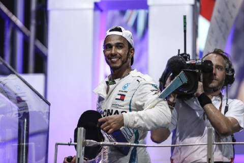 Motorsports: FIA Formula One World Championship WM Weltmeisterschaft 2018, Grand Prix of Abu Dhabi, World Championship;2018;Grand Prix;Abu Dhabi, 44 Lewis Hamilton (GBR, Mercedes AMG Petronas F1 Team), Abu Dhabi United Arab Emirates