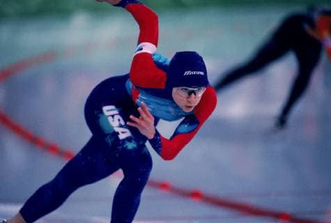 Bonnie Blair 1500 meter event.,  Copyright: JosexAzel