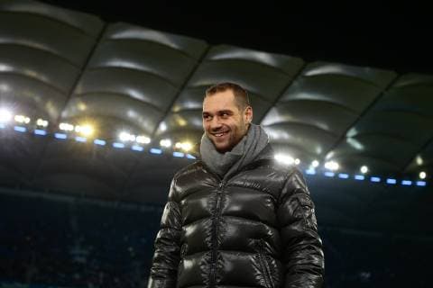 Sport Bilder des Tages 26.11.2018, xtgx, Fussball 2. Bundesliga, Hamburger SV - 1. FC Union Berlin emspor, v.l. Pierre-Michel Lasogga (Hamburger SV, 10) (DFL DFB REGULATIONS PROHIBIT ANY USE OF PHOTOGRAPHS as IMAGE SEQUENCES and or QUASI-VIDEO) Hamburg