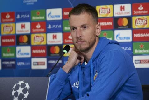 November 26, 2018 - Turin, Italy - Neto during the press conference PK Pressekonferenz before the UEFA Champions League match between Juventus and Valencia CF at Allianz Juventus Stadium in Turin, Italy on November 26, 2018 Juventus v Valencia - Champions League previews  - ZUMAn230 20181126_zaa_n230_177 Copyright: xJosexBretonx