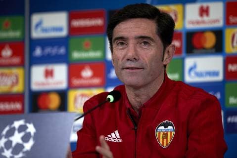 November 26, 2018 - Turin, Italy - during the press conference PK Pressekonferenz before the UEFA Champions League match between Juventus and Valencia CF at Allianz Juventus Stadium in Turin, Italy on November 26, 2018 Juventus v Valencia - Champions League previews  - ZUMAn230 20181126_zaa_n230_188 Copyright: xJosexBretonx