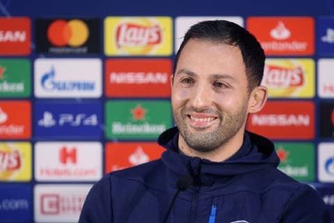 27.11.2018, Fussball, Saison 2018 2019, Champions League, 5. Spieltag - FC Schalke 04 Pressekonferenz + Abschlusstraining Cheftrainer Domenico TEDESCO (FC Schalke 04) Porto Estadio do Dragao Portugal