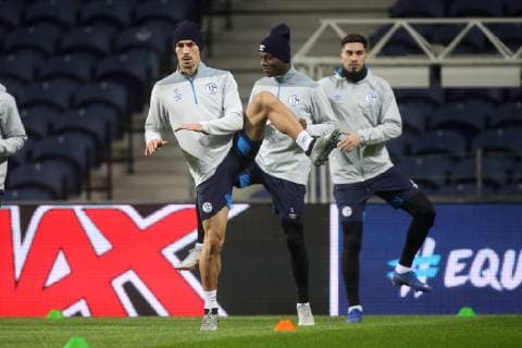 27.11.2018, Fussball, Saison 2018 2019, Champions League, 5. Spieltag - FC Schalke 04 Pressekonferenz + Abschlusstraining Benjamin STAMBOULI (FC Schalke 04) Porto Estadio do Dragao Portugal