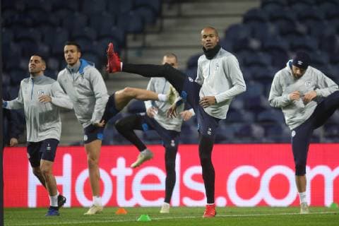 27.11.2018, Fussball, Saison 2018 2019, Champions League, 5. Spieltag - FC Schalke 04 Pressekonferenz + Abschlusstraining Naldo (FC Schalke 04) Porto Estadio do Dragao Portugal