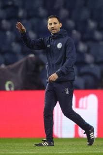 27.11.2018, Fussball, Saison 2018 2019, Champions League, 5. Spieltag - FC Schalke 04 Pressekonferenz + Abschlusstraining Cheftrainer Domenico TEDESCO (FC Schalke 04) Porto Estadio do Dragao Portugal