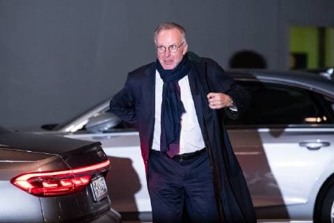 27.11.2018, xkvx, Fussball UEFA Champions League, FC Bayern Muenchen - Benfica Lissabon emspor, v.l. Karl-Heinz Rummenigge (FC Bayern Muenchen) (DFL DFB REGULATIONS PROHIBIT ANY USE OF PHOTOGRAPHS as IMAGE SEQUENCES and or QUASI-VIDEO) Muenchen