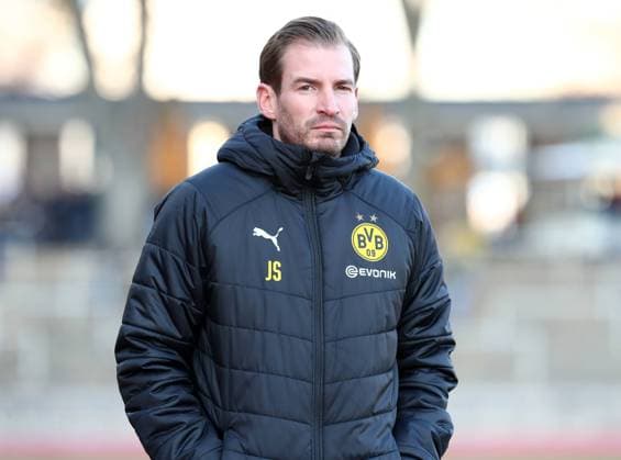 Samstag 17.11.2018, Saison 2018 19, 18. Spieltag der Regionalliga West, BVB 09 Borussia Dortmund II - Bonner SC 01 04, Jan Siewert (Trainer, BVB II)