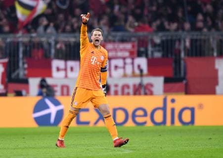 FUSSBALL CHAMPIONS LEAGUE SAISON 2018 2019 GRUPPENPHASE FC Bayern Muenchen - Benfica Lissabon 27.11.2018 Torwart Manuel Neuer (FC Bayern Muenchen)