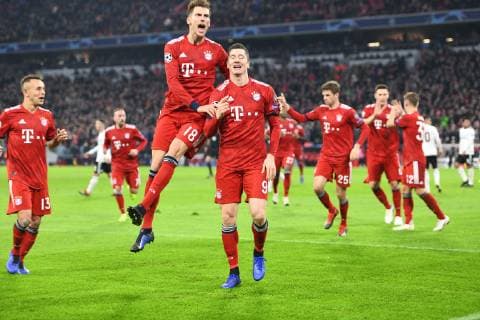 FC Bayern Muenchen vs. Benfica Lissabon, Allianz Arena Muenchen. 27.11.2018 Im Bild: Robert Lewandowski Â