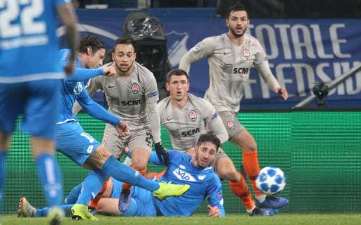79. minute, Nico SCHULZ (16, 1899 Hoffenheim) vergibt torchance, UEFA Champions League, TSG 1899 Hoffenheim vs. Schachtar Donezk, Groupe F, 5. Matchday, November 27 2018, Wirsol Rhein Neckar Arena, Germany, YmdY, ** DFL DFL regulations prohibit any use of photographs as image sequences and or quasi-video. ** TSG 1899 Hoffenheim - Schachtar Donezk
