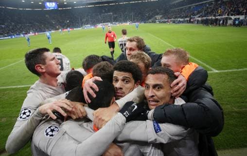 Sport Bilder des Tages 3-2 fuer Schachtar Donezk) durch Taison (7, Schachtar Donezk), torjubel, UEFA Champions League, TSG 1899 Hoffenheim vs. Schachtar Donezk, Groupe F, 5. Matchday, November 27 2018, Wirsol Rhein Neckar Arena, Germany, YmdY, ** DFL DFL regulations prohibit any use of photographs as image sequences and or quasi-video. ** TSG 1899 Hoffenheim - Schachtar Donezk