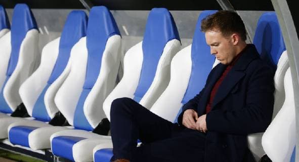 Sport Themen der Woche KW48 Sport Bilder des Tages Sinsheim , Fußball Champions League , TSG Hoffenheim vs. Schachtar Donezk , Julian Nagelsmann ( Trainer Hoffenheim )