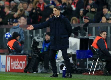 27.11.2018, Champions League Saison 2018 2019, Bayern vs Benfica Lissabon, Allianz Arena, Muenchen, im Bild: FCB Trainer Nico Kovac (FCB) DFL REGULATIONS PROHIBIT ANY USE OF PHOTOGRAPHS AS IMAGE SEQUENCES AND OR QUASI VIDEO.