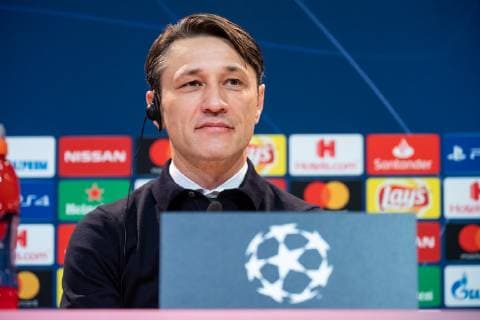 27.11.2018, xkvx, Fussball UEFA Champions League, FC Bayern Muenchen - Benfica Lissabon emspor, v.l. Trainer Niko Kovac (FCB - FC Bayern Muenchen) (DFL DFB REGULATIONS PROHIBIT ANY USE OF PHOTOGRAPHS as IMAGE SEQUENCES and or QUASI-VIDEO) Muenchen