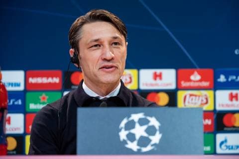 27.11.2018, xkvx, Fussball UEFA Champions League, FC Bayern Muenchen - Benfica Lissabon emspor, v.l. Trainer Niko Kovac (FCB - FC Bayern Muenchen) (DFL DFB REGULATIONS PROHIBIT ANY USE OF PHOTOGRAPHS as IMAGE SEQUENCES and or QUASI-VIDEO) Muenchen
