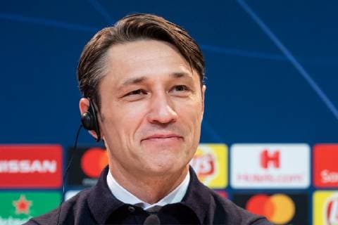 27.11.2018, xkvx, Fussball UEFA Champions League, FC Bayern Muenchen - Benfica Lissabon emspor, v.l. Trainer Niko Kovac (FCB - FC Bayern Muenchen) (DFL DFB REGULATIONS PROHIBIT ANY USE OF PHOTOGRAPHS as IMAGE SEQUENCES and or QUASI-VIDEO) Muenchen