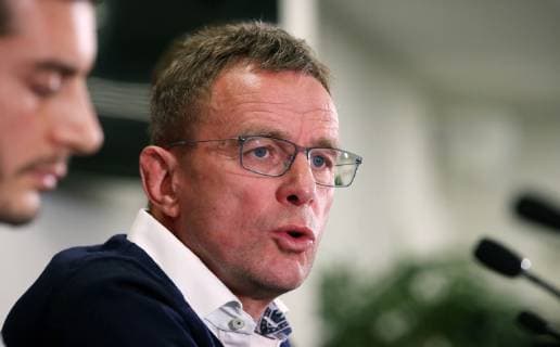 RB Leipzig - Pressekonferenz Fussball Euro League Salzburg, 28.11.2018, Red Bull Arena, Fussball, UEFA EURO EM Europameisterschaft Fussball League , Pressekonferenz am Vortag des EL Spieles, FC Salzburg vs. RB Leipzig , Im Bild; Ralf Rangnick, RB Leipzig; , Gemäß den Vorgaben der UEFA ist es untersagt, in dem Stadion und oder vom Spiel angefertigte Fotoaufnahmen in Form von Sequenzbildern und oder videoähnlichen Fotostrecken zu verwerten bzw. verwerten zu lassen. ,