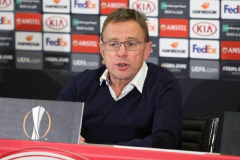 SOCCER - UEFA EL, RBS vs RB Leipzig SALZBURG,AUSTRIA,28.NOV.18 - SOCCER - UEFA Europa League, Red Bull Salzburg vs RasenBallsport Leipzig, preview, press conference PK Pressekonferenz Image shows head coach Ralf Rangnick (RB Leipzig). GEPAxpictures xMathiasxMandl