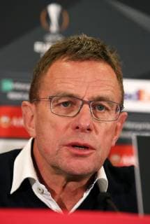 RB Leipzig - Pressekonferenz Fussball Euro League Salzburg, 28.11.2018, Red Bull Arena, Fussball, UEFA EURO EM Europameisterschaft Fussball League , Pressekonferenz am Vortag des EL Spieles, FC Salzburg vs. RB Leipzig , Im Bild; Ralf Rangnick, RB Leipzig; , Gemäß den Vorgaben der UEFA ist es untersagt, in dem Stadion und oder vom Spiel angefertigte Fotoaufnahmen in Form von Sequenzbildern und oder videoähnlichen Fotostrecken zu verwerten bzw. verwerten zu lassen. ,