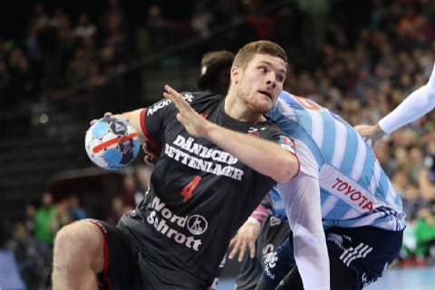 SG Flensburg-Handewitt vs MOL-Pick Szeged, Handball, EHF Champions League Gruppenphase, 28.11.18 Johannes Golla (SG Flensburg-Handewitt, 04),