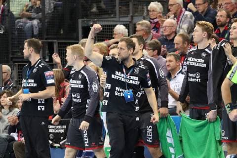 SG Flensburg-Handewitt vs MOL-Pick Szeged, Handball, EHF Champions League Gruppenphase, 28.11.18 Maik Machulla (SG Flensburg-Handewitt, Trainer)
