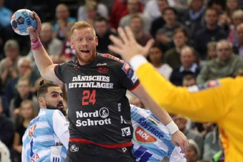 Jim Gottfridsson (SG Flensburg-Handewitt, 24) Flensburg Schleswig-Holstein Deutschland Flens-Arena Copyright: xAgentur54Gradx xSpeedphotosx
